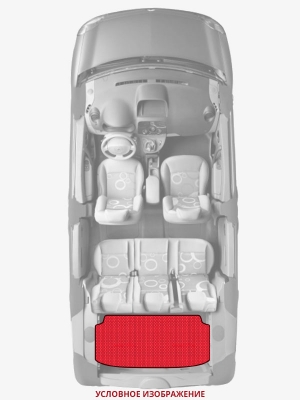 ЭВА коврики «Queen Lux» багажник для BMW X5 (G05)